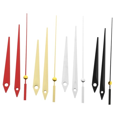 Homoyoyo Metall-uhrzeiger-kit 4 Sets Wanduhr-Reparatur-Montage Einfache Installation Genaue Zeitanzeige von Homoyoyo