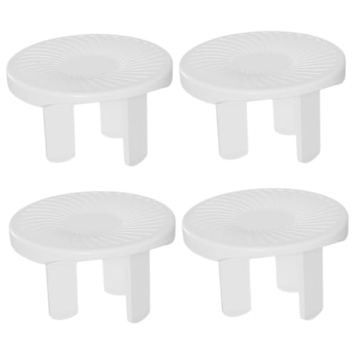 Homoyoyo 4 Stck Teiliges Steckdosenschutz Kindersicherer Schutz für Dreipolige Steckdosen Einfacher Einbau Robustes Sicheres Material Elegantes Design für Vielseitige Anwendung im von Homoyoyo