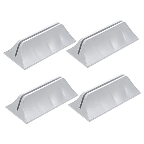 Homoyoyo 4 Stück Abnehmbarer Bildschirmclip Clips Schreibtischklemme Sichtschutzregal Für Den Schreibtisch Partition Schreibtisch Für Büro Falten Montieren Klemmtisch Tragbar Silver Abs von Homoyoyo
