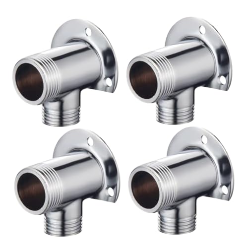 Homoyoyo 4 Stück Alloy Duschadapter Teiliges Rostfreie Robuste Wasseranschluss Basis Praktische Installation für Versteckte und Sichtbare Duscharmaturen Langlebig und Korrosionsbeständig Homoyoyo 4 Stück Alloy Duschadapter Teiliges Rostfreie Robuste Wasseranschluss Basis Praktische Installation für Versteckte und Sichtbare Duscharmaturen Langlebig und Korrosionsbeständig von Homoyoyo