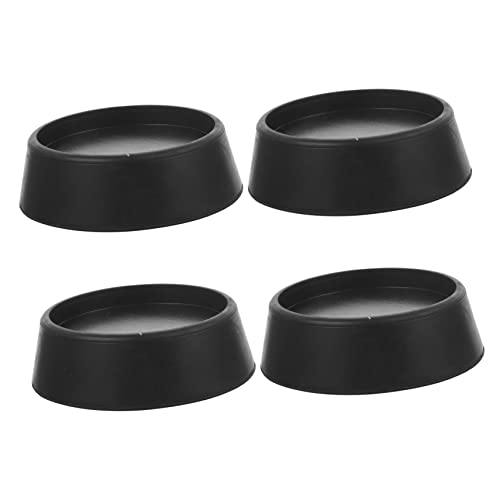 Homoyoyo 4 Stück Anti vibrationspads Waschmaschine Gummifüße Möbelunterlage Rutschfest Stoßdämpfend Geräuschreduzierend Geeignet für Haushaltsgeräte und Waschmaschinen von Homoyoyo
