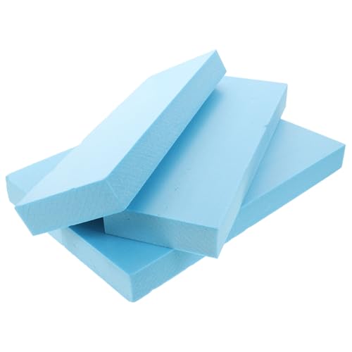 Homoyoyo 4 Stück Bastelschaumstoff Blöcke Rechteckige Schaumstoffplatten für DIY Projekte Modellierung und Floristik Leicht und Langlebig für Anwendungen von Homoyoyo