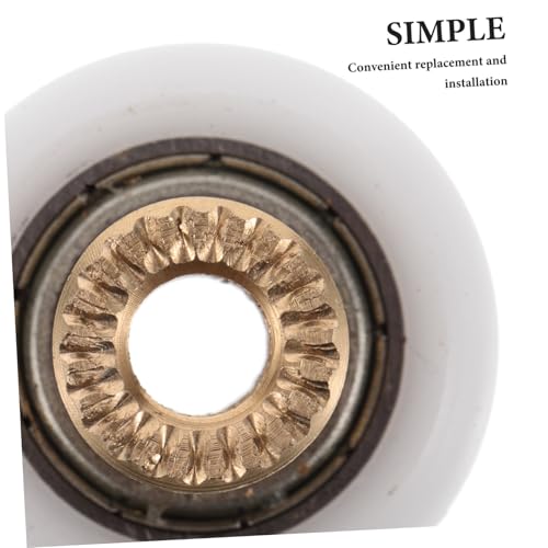 Homoyoyo 4 Stück Duschtürrolle Kupferachse Duschkabine Ersatzrolle Langlebig Robust Fit für Badezimmer Glas Schiebetüren Leicht Montierbar Langlebig Stabil Homoyoyo 4 Stück Duschtürrolle Kupferachse Duschkabine Ersatzrolle Langlebig Robust Fit für Badezimmer Glas Schiebetüren Leicht Montierbar Langlebig Stabil von Homoyoyo