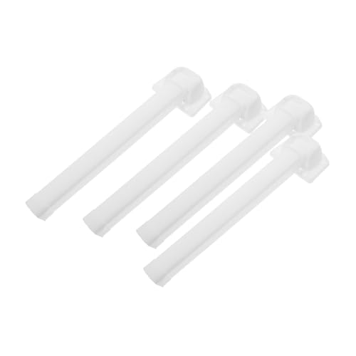 Homoyoyo 4 Stück Faltbare Tischbeine aus Robustem Kunststoff Dicke Möbelbeine für Bett Schreibtische Stabile Beinkonsole Vielseitig als Sofa Couchtischbeine Geeignet Einfache Montage ohne von Homoyoyo