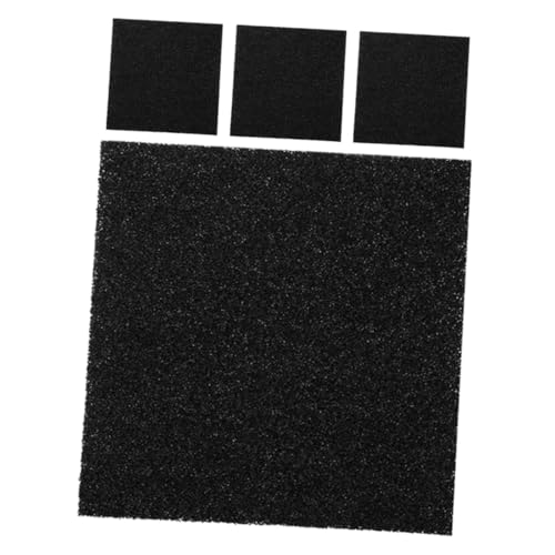 Homoyoyo 4 Stück Hochleistungs Holzkohlefilter für Küchenkompostbehälter Quadratische Ersatzfilter zur Geruchsabsorption für Mülleimer von Homoyoyo