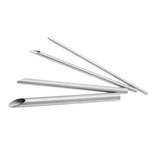 Homoyoyo 4 Stück Hole Punch Circle Cutter für Töpferarbeiten zum Herstellen von Teekannen und Kreativen Keramikprojekten von Homoyoyo