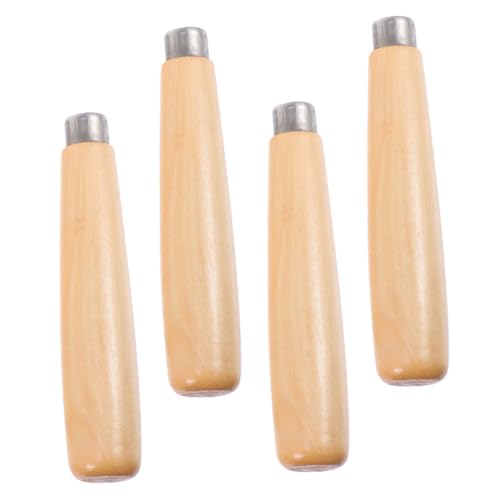Homoyoyo 4 Stück Holzfeilen griff Ersatz Ergonomisch Rutschfest Vielseitig für Metall Schnitzarbeiten Sicherer Halt Komfortabler Holzgriff für Feilenhandhabung Homoyoyo 4 Stück Holzfeilen griff Ersatz Ergonomisch Rutschfest Vielseitig für Metall Schnitzarbeiten Sicherer Halt Komfortabler Holzgriff für Feilenhandhabung von Homoyoyo