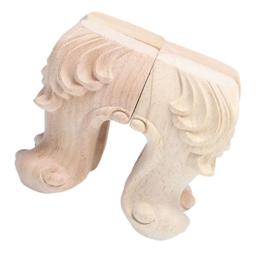 Homoyoyo 4 Stück Holzfüße für Möbel Geschnitzte Stabile Beine Hohe Sofabeine im Europäischen Stil Ersatzmöbelbeine für Couch Kommode und Schreibtisch Dekorative Möbelfüße Homoyoyo 4 Stück Holzfüße für Möbel Geschnitzte Stabile Beine Hohe Sofabeine im Europäischen Stil Ersatzmöbelbeine für Couch Kommode und Schreibtisch Dekorative Möbelfüße von Homoyoyo