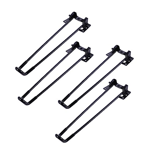 Homoyoyo 4 Stück Klappbare Metall Tischbeine Einfache Doppelte Haarnadel Tischbeine Faltbare Möbelbeine für Couchtisch Schreibtisch Nachttisch und Bänke Homoyoyo 4 Stück Klappbare Metall Tischbeine Einfache Doppelte Haarnadel Tischbeine Faltbare Möbelbeine für Couchtisch Schreibtisch Nachttisch und Bänke von Homoyoyo