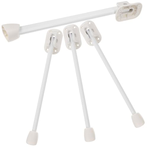 Homoyoyo 4 Stück Klappbare Tischbeine Verstellbare Stabile Möbelfüße aus Robustem Material Faltbare Tischfüße für Schreibtisch Esstisch Camping und Möbelreparatur von Homoyoyo