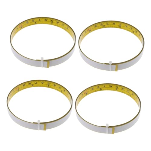 Homoyoyo 4 Stück Klebebandmaß klebriges Messlineal selbstklebender Messband Workbench Lineal Maßband mit selbstklebender Rückseite Linealband messen Stahl mit hohem Kohlenstoffgehalt Gelb Homoyoyo 4 Stück Klebebandmaß klebriges Messlineal selbstklebender Messband Workbench Lineal Maßband mit selbstklebender Rückseite Linealband messen Stahl mit hohem Kohlenstoffgehalt Gelb von Homoyoyo
