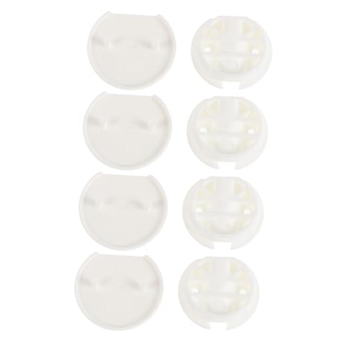 Homoyoyo 4 Stück Kunststoff Eckverbinder Möbelwinkel Schwerlast für Wohnmobil und Caravan Möbel Robust Schützend Einfache Montage für Wohnwagen und Zuhause von Homoyoyo