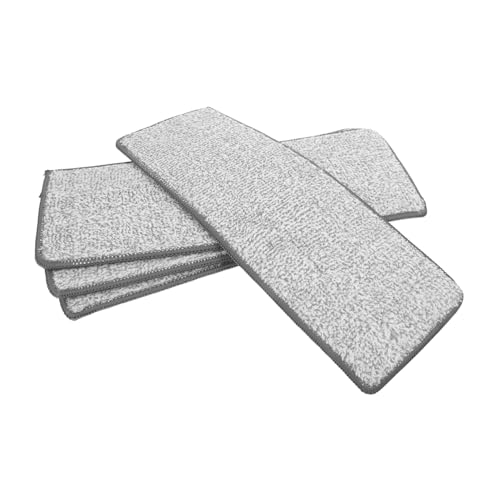 Homoyoyo 4 Stück Mikrofaser Wischmopp Pads Waschbare und Wiederverwendbare Reinigungspads für Flachwischmops Geeignet für Hartböden Fliesen und Marmor Effiziente Bodenreinigung Händeinsatz Homoyoyo 4 Stück Mikrofaser Wischmopp Pads Waschbare und Wiederverwendbare Reinigungspads für Flachwischmops Geeignet für Hartböden Fliesen und Marmor Effiziente Bodenreinigung Händeinsatz von Homoyoyo