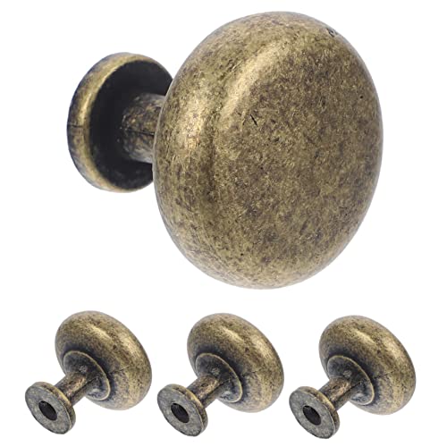 Homoyoyo 4 Stück Rundgriffe Antik Möbelknöpfe für Schränke Türen Vintage Design für Küche Wohnzimmer Schlafzimmer von Homoyoyo
