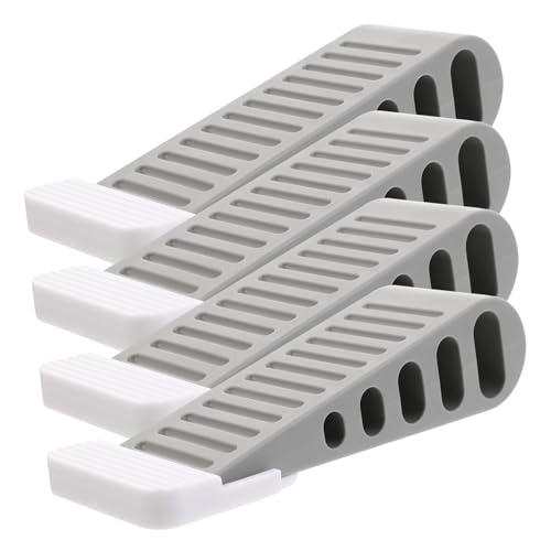 Homoyoyo 4 Stück Rutschfeste Türkeile aus Gummi Sicherer Türstopper für Bodenschutz Schützt vor Quetschungen und Beschädigungen Geeignet für Holz Glas Garagentüren Homoyoyo 4 Stück Rutschfeste Türkeile aus Gummi Sicherer Türstopper für Bodenschutz Schützt vor Quetschungen und Beschädigungen Geeignet für Holz Glas Garagentüren von Homoyoyo