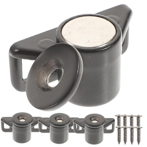 Homoyoyo 4 Stück Schwere Magnetische Schrankriegel aus Zinklegierung Langlebiger Magnetischer Türverschluss für Küchenschränke Robuste Vintage möbelriegel zur Sicheren von Homoyoyo