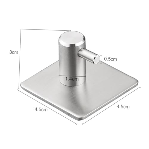 Homoyoyo 4 Stück Selbstklebende Edelstahl Haken Extra Stark Rostfrei Einsetzbar als Handtuch und Türhaken für Küche Bad Einfache Montage ohne Bohren Rutschfest und Langlebig Homoyoyo 4 Stück Selbstklebende Edelstahl Haken Extra Stark Rostfrei Einsetzbar als Handtuch und Türhaken für Küche Bad Einfache Montage ohne Bohren Rutschfest und Langlebig von Homoyoyo