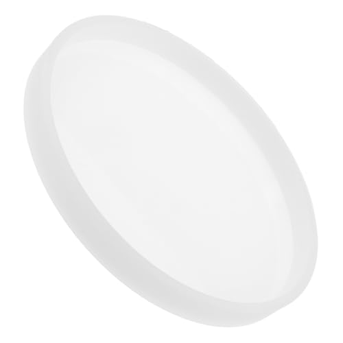 Homoyoyo 4 Stück Silikonform Runde Untersetzer Gießform Flexibel Bpa frei DIY Harzform für Epoxidharz Basteln Dekoration Langlebig und Leicht zu Reinigen von Homoyoyo