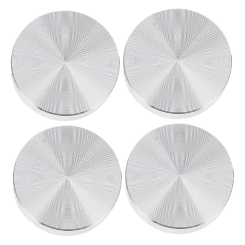 Homoyoyo 4stücke Aluminiumlegierungsscheiben-Adapter Für Glastische Tischfuß Für Esstische Mit Glasplatte Adapter Für Glasplatten Und Beistelltische von Homoyoyo