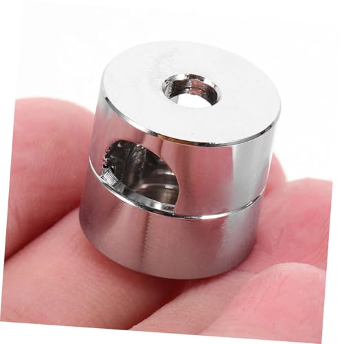 Homoyoyo 4 Stück Teiliges Aluminium Lampenkabel Halterung Deckenhaken für Pendelleuchten Vintage Stil Chromfarbig Sicherer Kabel Organizer für DIY Lampenaufhängung und Textilkabel von Homoyoyo