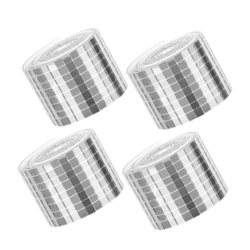 Homoyoyo 4 Stück Teiliges DIY Mosaikfliesen Selbstklebende Klare Acryl Fliesen mit Glatter Oberfläche Quadratisch Vielseitig für Bastelprojekte und Dekorationsgestaltung Homoyoyo 4 Stück Teiliges DIY Mosaikfliesen Selbstklebende Klare Acryl Fliesen mit Glatter Oberfläche Quadratisch Vielseitig für Bastelprojekte und Dekorationsgestaltung von Homoyoyo