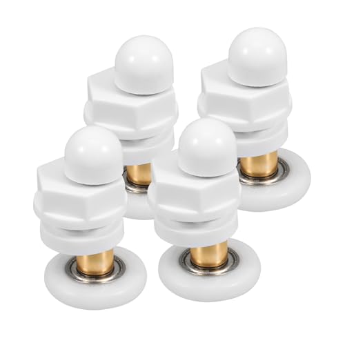 Homoyoyo 4 Stück Teiliges Duschkabinen Ersatzteile Shower Door Wheels Replacement mit Exzentrischem Design für Sanftes Gleiten und Stabile Türpositionierung Kompatibel mit Rahmenlosen Homoyoyo 4 Stück Teiliges Duschkabinen Ersatzteile Shower Door Wheels Replacement mit Exzentrischem Design für Sanftes Gleiten und Stabile Türpositionierung Kompatibel mit Rahmenlosen von Homoyoyo