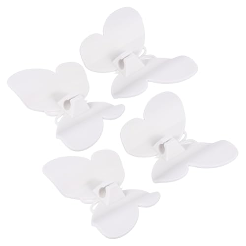 Homoyoyo 4 Stück Teiliges Kabelorganisator für Haushaltsgeräte Küchen Kabelwickler Schmetterlingsform Selbstklebend Kabelhalter für Kaffeemaschine Heißluftfritteuse Kabelmanagement von Homoyoyo