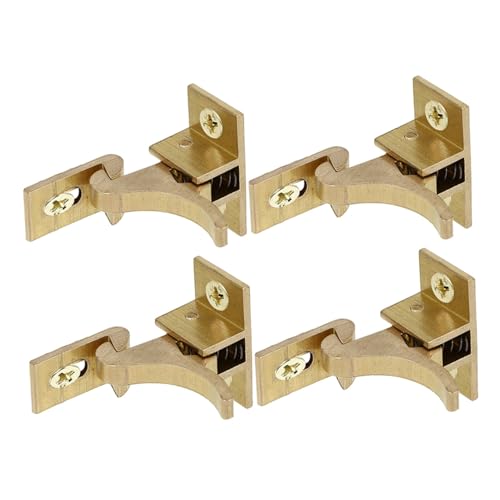 Homoyoyo 4 Stück Teiliges Kupfer Tür Fenstersicherung Rostfrei Langlebig für Schränke und Wohnmobile Robuste Diebstahlsicherung Homoyoyo 4 Stück Teiliges Kupfer Tür Fenstersicherung Rostfrei Langlebig für Schränke und Wohnmobile Robuste Diebstahlsicherung von Homoyoyo