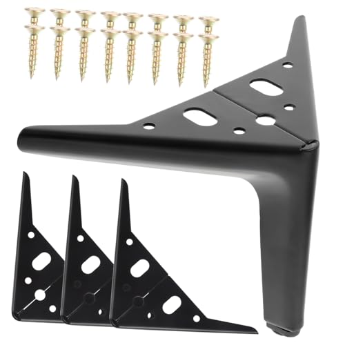 Homoyoyo 4 Stück Teiliges Matte Schwarze Metall möbelfüße Dreieckige Stützbeine für Sofa Couchtisch Tv Schrank und Kommode Langlebige Möbelstützen für Vielseitige Wohn Schlafzimmermöbel Homoyoyo 4 Stück Teiliges Matte Schwarze Metall möbelfüße Dreieckige Stützbeine für Sofa Couchtisch Tv Schrank und Kommode Langlebige Möbelstützen für Vielseitige Wohn Schlafzimmermöbel von Homoyoyo