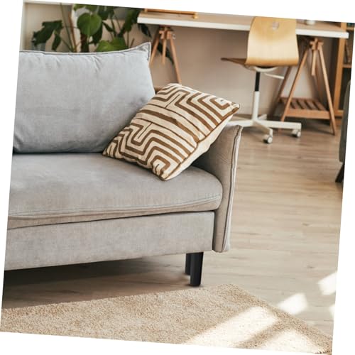 Homoyoyo 4 Stück Teiliges Metall Möbelbeine Stabile Möbelfüße mit Rutschfesten Pads Vielseitiger Ersatz für Sofa Schrank Kommode und Tv Tisch Langlebige und Kratzschützende Möbelfüße von Homoyoyo