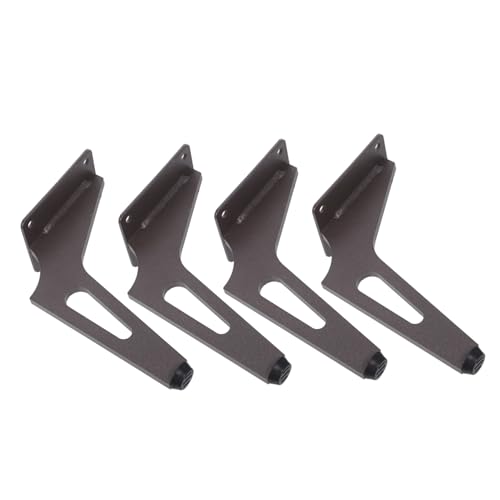 Homoyoyo 4 Stück Teiliges Metallmöbelbeine mit Montageplatte Schräg Montierte Ersatzmöbelfüße für Sofa Tv-Schrank Kommode Stabile Feuchtigkeitsresistente Möbelbeine für Wohnzimmer und Homoyoyo 4 Stück Teiliges Metallmöbelbeine mit Montageplatte Schräg Montierte Ersatzmöbelfüße für Sofa Tv-Schrank Kommode Stabile Feuchtigkeitsresistente Möbelbeine für Wohnzimmer und von Homoyoyo