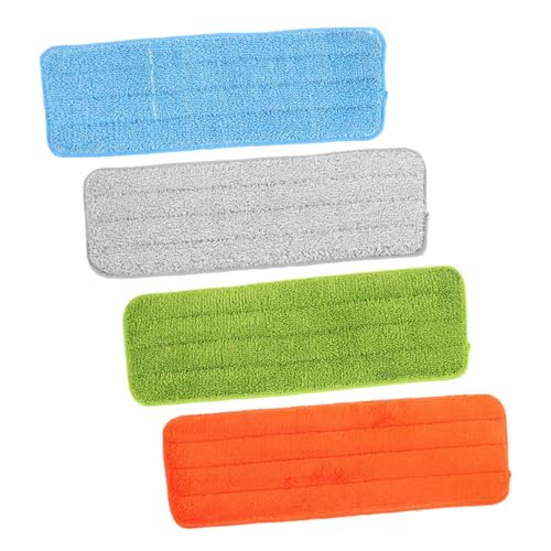 Homoyoyo 4 Stück Teiliges Mikrofaser Wischmopp Ersatzpads Selbstklebend Waschbar Saugfähig Schnelltrocknend Passend für Glatte Hartböden für Haushalt Büro Hotel Restaurant Homoyoyo 4 Stück Teiliges Mikrofaser Wischmopp Ersatzpads Selbstklebend Waschbar Saugfähig Schnelltrocknend Passend für Glatte Hartböden für Haushalt Büro Hotel Restaurant von Homoyoyo