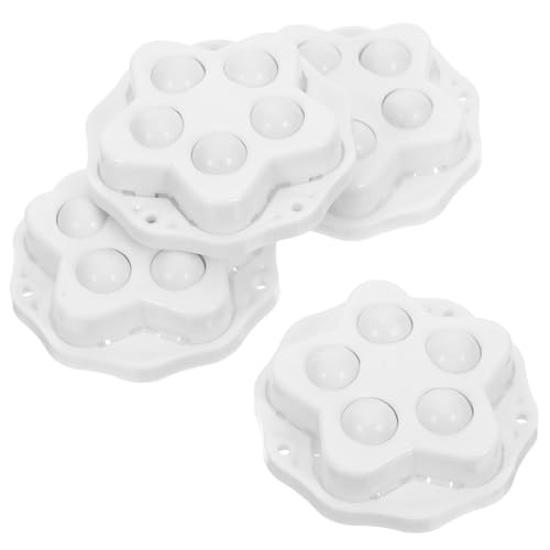 Homoyoyo 4 Stück Teiliges Mini Wendegelenk mit Starker Selbstklebender Platte Drehbare Möbelrollen aus Verschleißfestem Nylon Geräuscharm ohne Bohren für Möbel Aufbewahrungsboxen Kleine Homoyoyo 4 Stück Teiliges Mini Wendegelenk mit Starker Selbstklebender Platte Drehbare Möbelrollen aus Verschleißfestem Nylon Geräuscharm ohne Bohren für Möbel Aufbewahrungsboxen Kleine von Homoyoyo