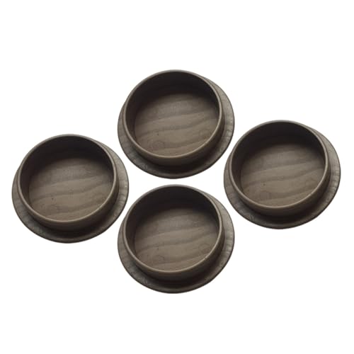 Homoyoyo 4 Stück Teiliges Möbel Fußkappen aus Kunststoff Holzmaserung Stuhlbeinschoner mit Bodenschutz Geräuschreduzierend Kratzfest für Gartenstühle und Möbelbeine Homoyoyo 4 Stück Teiliges Möbel Fußkappen aus Kunststoff Holzmaserung Stuhlbeinschoner mit Bodenschutz Geräuschreduzierend Kratzfest für Gartenstühle und Möbelbeine von Homoyoyo