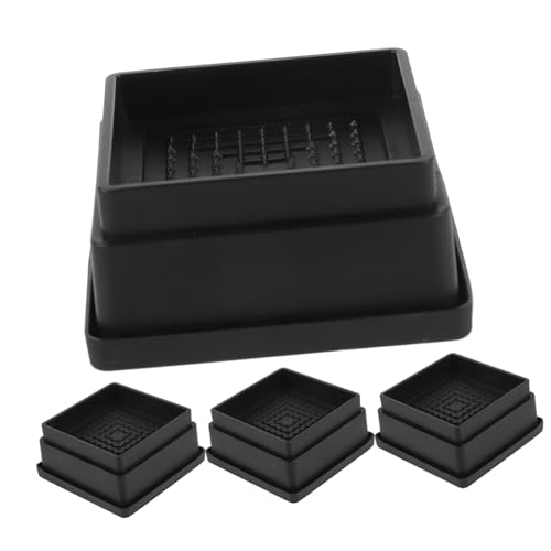 Homoyoyo 4 Stück Teiliges Möbel Riser Stapelbare rutschfeste Betten und Sofahöher aus Robustem Material Verstellbare Möbelbeine für Couch Tisch Stuhl Schrank und Waschmaschine Hohe Homoyoyo 4 Stück Teiliges Möbel Riser Stapelbare rutschfeste Betten und Sofahöher aus Robustem Material Verstellbare Möbelbeine für Couch Tisch Stuhl Schrank und Waschmaschine Hohe von Homoyoyo