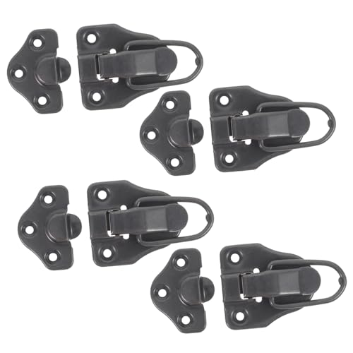 Homoyoyo 4 Stück Teiliges Schloss Haspe Robustem Eisen Antik Vintage Verschluss für Schmuckkästen Kisten DIY Zubehör Passend für Handtaschen und Koffer Homoyoyo 4 Stück Teiliges Schloss Haspe Robustem Eisen Antik Vintage Verschluss für Schmuckkästen Kisten DIY Zubehör Passend für Handtaschen und Koffer von Homoyoyo