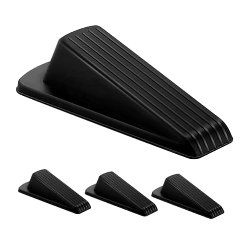 Homoyoyo 4 Stück Teiliges Schwarz Rutschfeste Türstopper mit Anti kollisionsschutz Vielseitig für Verschiedene Türarten Einfache Anbringung Praktischer Schutz für Türen und Wände Homoyoyo 4 Stück Teiliges Schwarz Rutschfeste Türstopper mit Anti kollisionsschutz Vielseitig für Verschiedene Türarten Einfache Anbringung Praktischer Schutz für Türen und Wände von Homoyoyo