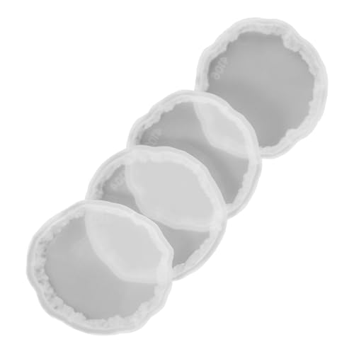 Homoyoyo 4 Stück Teiliges Silikon Gießform für Epoxidharz Untersetzer Flexible Reißfeste DIY Kristall Formen für Runde und Ovale Tassenmatten Leicht zu Entformen und Wiederverwendbar Homoyoyo 4 Stück Teiliges Silikon Gießform für Epoxidharz Untersetzer Flexible Reißfeste DIY Kristall Formen für Runde und Ovale Tassenmatten Leicht zu Entformen und Wiederverwendbar von Homoyoyo