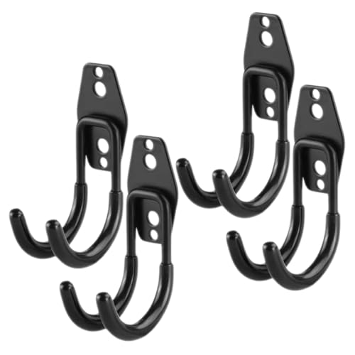 Homoyoyo 4 Stück Teiliges Wandhaken Schwerlast Metall Garage Aufbewahrungshaken Werkzeughalter für Gartenwerkzeuge Fahrräder Besen und Gartengeräte Homoyoyo 4 Stück Teiliges Wandhaken Schwerlast Metall Garage Aufbewahrungshaken Werkzeughalter für Gartenwerkzeuge Fahrräder Besen und Gartengeräte von Homoyoyo