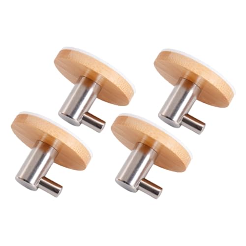 Homoyoyo 4 Stück Teiliges Wandhaken mit Starkem Klebepad Stabiler Selbstklebender Garderobenhalter ohne Bohren Platzsparend für Bad Küche und Zimmer Geeignet Homoyoyo 4 Stück Teiliges Wandhaken mit Starkem Klebepad Stabiler Selbstklebender Garderobenhalter ohne Bohren Platzsparend für Bad Küche und Zimmer Geeignet von Homoyoyo