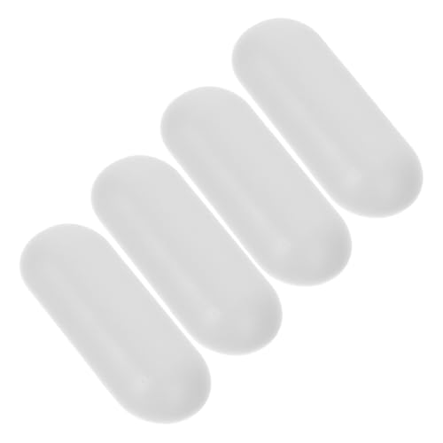 Homoyoyo 4 Stück Toilettensitz Pads Dämpfer für Toilettendeckel Geräuschreduzierend Kompatibel mit Bidet Elementen Transparent für Zuhause und Hotel von Homoyoyo