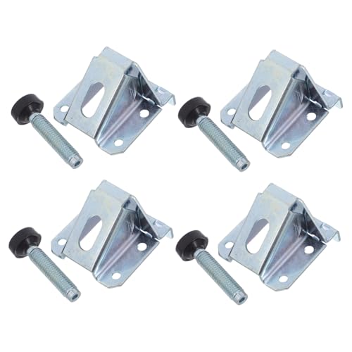 Homoyoyo 4stücke Verstellbare Möbelnivellierer Robuste Schrankfüße Mit Anti-rutsch-Pads Bein-höhenversteller Für Tisch Stuhl Schrank Sofa Silberfarben Homoyoyo 4stücke Verstellbare Möbelnivellierer Robuste Schrankfüße Mit Anti-rutsch-Pads Bein-höhenversteller Für Tisch Stuhl Schrank Sofa Silberfarben von Homoyoyo