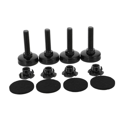 Homoyoyo 4 Stück Verstellbare Möbel füße Höhenverstellbare Tisch Stuhl nivellierer mit Bodenschutz Robuste Schwarze Leveler für Wohnzimmer Büro Restaurant und Gartenbank Homoyoyo 4 Stück Verstellbare Möbel füße Höhenverstellbare Tisch Stuhl nivellierer mit Bodenschutz Robuste Schwarze Leveler für Wohnzimmer Büro Restaurant und Gartenbank von Homoyoyo