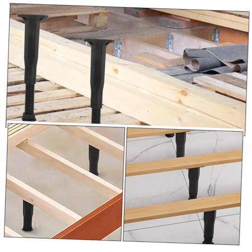 Homoyoyo 4 Stück Verstellbare Möbelbeine Höhenverstellbare Bettrahmenstütze für Tisch Schrank Couchtisch und Sofa Stabile Bettplattenstütze aus Robustem Material Homoyoyo 4 Stück Verstellbare Möbelbeine Höhenverstellbare Bettrahmenstütze für Tisch Schrank Couchtisch und Sofa Stabile Bettplattenstütze aus Robustem Material von Homoyoyo