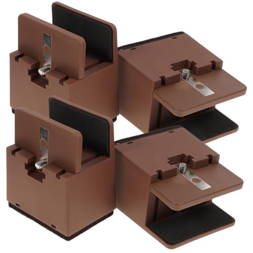 Homoyoyo 4 Stück Verstellbare Möbelerhöhung Höhenverstellbar bis Möbelbeine Riser für Bett Tisch Sofa mit Rostfreiem Belastbarem Design und Rutschfestem Schutz für Garten und Wohnmöbel Homoyoyo 4 Stück Verstellbare Möbelerhöhung Höhenverstellbar bis Möbelbeine Riser für Bett Tisch Sofa mit Rostfreiem Belastbarem Design und Rutschfestem Schutz für Garten und Wohnmöbel von Homoyoyo