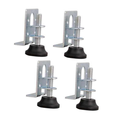 Homoyoyo 4 Stück Verstellbare Möbelfüße aus Carbonstahl und Nylon Höhenverstellbare Stellfüße rutschfest Stoßdämpfend für Schränke Betten Ablagen Tische und Möbelbeine Geeignet Homoyoyo 4 Stück Verstellbare Möbelfüße aus Carbonstahl und Nylon Höhenverstellbare Stellfüße rutschfest Stoßdämpfend für Schränke Betten Ablagen Tische und Möbelbeine Geeignet von Homoyoyo