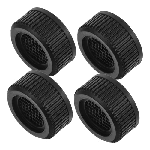 Homoyoyo 4 Stück Waschmaschinen Vibrations Pads Rutschfeste und Stoßdämpfende Füße für Waschmaschinen und Trockner für Haushalte und Schont Boden und Minimiert Geräusche von Homoyoyo