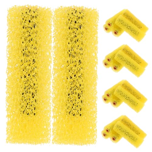 Homoyoyo 40 Stück Pinselrolle Schwamm Wandrollenabdeckungen Rollenhülsenabdeckungen Strukturfarbrollen Hausmalrollen Eckfarbrollen Strukturmalerei Für Wände Gelber Kunststoff Homoyoyo 40 Stück Pinselrolle Schwamm Wandrollenabdeckungen Rollenhülsenabdeckungen Strukturfarbrollen Hausmalrollen Eckfarbrollen Strukturmalerei Für Wände Gelber Kunststoff von Homoyoyo