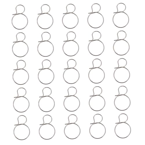 Homoyoyo 40 Stück Teiliges Edelstahl Kronleuchter Deckenlampen Befestigungsset Polierte Kristallverbinder für Pendelleuchten Glatte Oberfläche DIY Zubehör für Wohnraumbeleuchtung von Homoyoyo