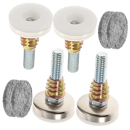Homoyoyo 4sätze Verstellbare Möbelfüße Hochleistungs-nivellierfüße Aus Kohlenstoffstahl Möbel-nivellierfüße Zum Einfachen Einstellen Für Tisch Und Stuhl Mit Filzdesign Zur von Homoyoyo
